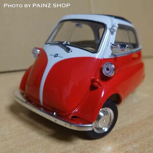 1/18 BMWイセッタ レッド ISETTA WELLY製ダイキャスト製ミニカー