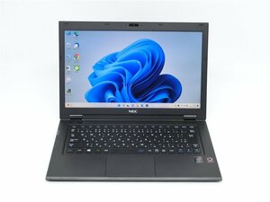 2560ｘ1440/最新Win11Pro/カメラ内蔵/中古/13型/ノートPC/爆速SSD256GB/8GB/i7-5500U/NEC　PC-GN256W3G4　　 MS office21ProPlus搭載