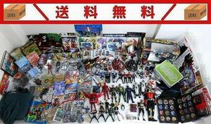 #390/送料無料/【福袋】仮面ライダーグッズまとめ売り大量/１号・ブレイド・オーズ・電王他/フィギュア・ソフビ・変身アイテムなど