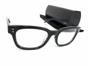 1円 ■美品■ DITA ディータ DITA DRX-2007A-52 メガネ めがね 眼鏡 メンズ レディース ブラック系 AW7804