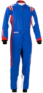 特価！スパルコ新品■Kart Suit レーシングカート走行会レーシングスーツCIK-FIA Level 2 N2013-1 公認　SPARCO SUIT■THUNDER青