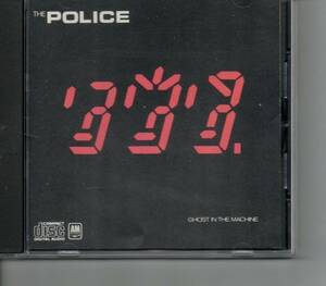 【送料無料】ザ・ポリス/The Police - Ghost In The Machine 【超音波洗浄/UV光照射/消磁/etc.】
