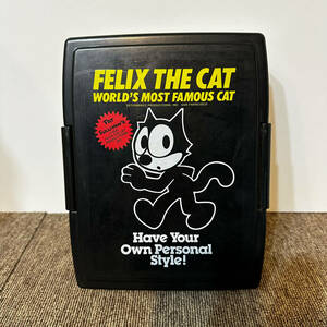 1990年台 当時物 Felix the Cat 裁縫箱 フィリックス・ザ・キャット 小物入れ 