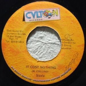 【Sizzla “It Cost Nothing”】 [♪ZG] [♪ZQ] (R5/9)