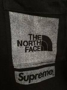 M黒 Supreme The North Face Printed Pocket Tee シュプリーム ザノース フェイス ポケット シャツ 