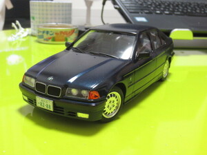 ハセガワ　1/24 BMW320i　ダークブルー　完成品