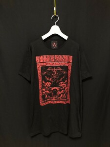 ◆BABY METAL　ベビーメタル 【THE ONE】半袖 Tシャツ トップス ブラック × レッド 両面 プリント ロゴ ツアー