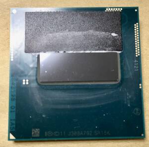 Cpu Intel Core i7-4900MQ SR15K 中古動作品
