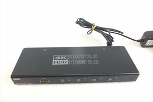 ☆ SANWA SUPPPPLY サンワサプライ SW-HDR41H HDMI セレクター 中古 現状品 240307M4219
