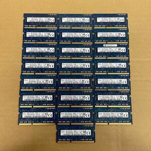 キ99 SKhynix ノートPCメモリ 4GB 1Rx8 PC3L-12800S 22枚
