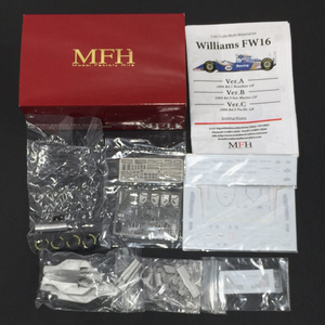 1円 Model Factory Hiro 1/43 Williams FW16 1994 Pacific GP マルチマテリアルキット 未組立品 付属品有り