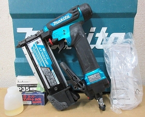 S4657 中古 makita マキタ AF502HP 高圧ピンタッカ 15~50mm エアダスタ付 ピンネイルetc付