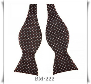 織り柄の手結び蝶ネクタイ　BM-222