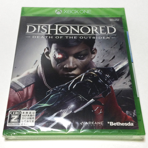 ■【新品未開封】ディスオナード: デス オブ ザ アウトサイダー　Xbox One　DISHONORED: DEATH OF THE OUTSIDER　デスオブザアウトサイダー