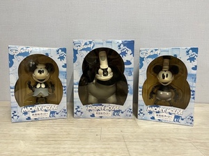 MICKEY MOUSE 蒸気船ウィリー ハイグレードフィギュア ver.3 Disney 3点セット ミッキーマウス U634