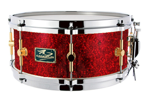 The Maple 6.5x13 Snare Drum Red Pearl