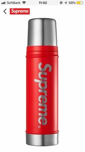 Supreme シュプリーム Stanley 20 oz. Vacuum Insulated Bottle Red 2019FW スタンレー 20オンス 真空サーモボトル レッド 新品未使用品