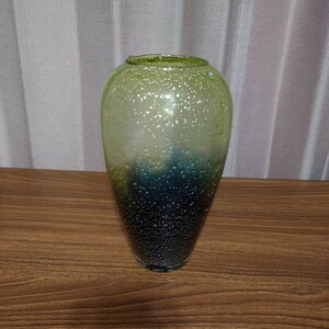 KAMAY GALLERY カメイガラス ハンドメイド ガラス花瓶 花器 壷