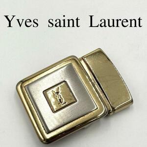 Yves saint Laurent イヴサンローラン バックル単体 YSLロゴ