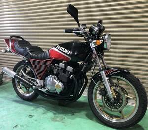 GSX400FS 旧 インパルス 書類付き 車検6年7月 エンジン実動 カスタム多数 GSX400F