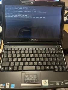 acer ZG8 A0531h-MCK11 ジャンク WindowsXP ノートパソコン 10型 エイサー