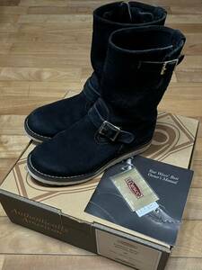 Wesco Boss Navy Rough Out ウエスコ ボス ネイビー ラフアウト8E 26センチ 正規ディラー購入