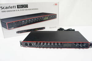 FOCUSRITE フォーカスライト Scarlett 18i20 (gen. 3) USBオーディオインターフェイス