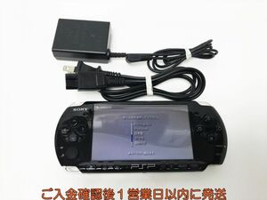 【1円】SONY PlayStation Portable PSP-3000 本体 ブラック 初期化/動作確認済 バッテリーなし G01-518os/F3