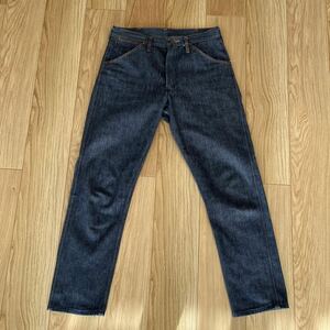 ビンテージ ラングラー 60s 美品 13MWZ W31 L29 オリジナル デニム パンツ USA製 Wrangler 白タブ パッチ 12MWZ 11MWZ