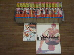 スラムダンク SLAM DUNK　全31巻 + 小説スラムダンク + INOUE TAKEHIKO ILLUSTRATIONS スラムダンク画集　井上雄彦　管良幸