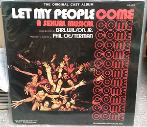 let my people come a sexual musical LPレコード 中古