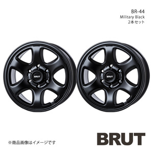 BRUT BR-44 ランドクルーザープラド 150系 2017/9～ ホイール4本セット【17×7.5J 6-139.7 +15 ミリタリーブラック】TRISTAR トライスター