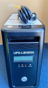 現状簡易チェック★NAKAYO ナカヨ電子 無停電電源装置 UPS-LiB360N★ZA101