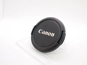 Canon レンズキャップ E-52 52mm 銀文字 クリップオン J594