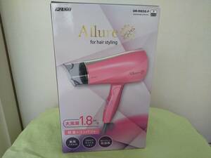 【送料割安】【未使用品】IZUMI イズミ Allure マイナスイオンドライヤー 軽量＆コンパクト ２SPOTマイナスイオン DR-RM58-P ピンク