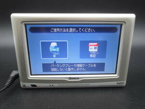l【ジャンク】SANYO ワンセグチューナー内蔵 SSDポータブルナビゲーション GORILLA NV-KM45DT 三洋