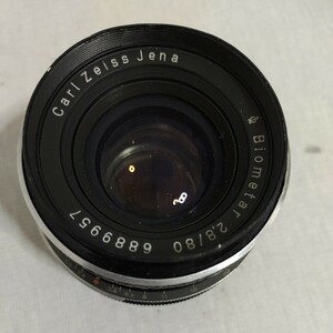 F068 Carl Zeiss Jena Biometer 80mm F2.8 カメラレンズ レンズ カメラ