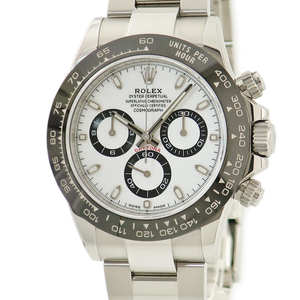 【3年保証】 ロレックス コスモグラフ デイトナ 116500LN ランダム番 白 パンダダイアル 自動巻き メンズ 腕時計