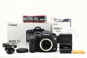 【ほぼ新品】キャノン Canon EOS 7D MarkII マーク2 《ショット数わずか246回》 　 　 AP140430A2980