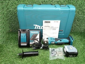 中古美品 makita マキタ 14.4V 充電式 アングルドリル バッテリー + 充電器 DA340DRF