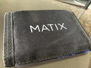 MATIX マティックス　財布　wallet ブラック　ブルー