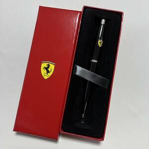 【1円〜】フェラーリFerrari ボールペン イタリア 筆記用具 （おまけ:ミニカー、目覚まし時計）