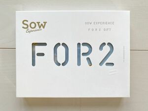 SOW EXPERIENCE FOR2 GIFT FOR2ギフト　GREEN 定価11,880円　②