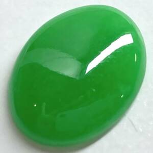 (天然本翡翠6.423ct)m 約15.8×11.9mm ルース 裸石 宝石 ジュエリー jade jadeite ジェダイト DA0/DD0 K
