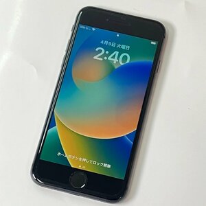 iPhone8 64GB ブラック 40 バッテリー最大容量 93％ キャリアau SIMフリー SIMロック解除済み Apple