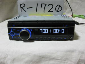 R-1720　Clarion　クラリオン　CZ102　MP3　フロント AUX　1Dサイズ　CDデッキ　補償付