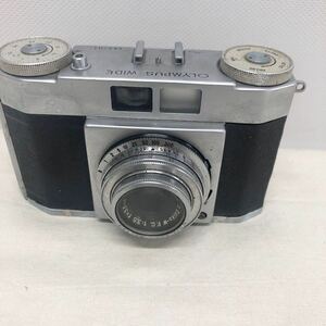 1円〜【OLYMPUS】4-15 OLYMPUS wide 1:3.5 f=3.5cm3脚（ジャンク品）