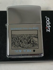 2002年 Zippo 限定ニューヨーク柄 New York マンハッタンアイランド#250（1）200個限定
