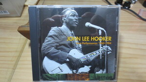  JHON LEE HOOKER RARE PERFORMANCES 1960-1984 ブルース　DVD ジョン・リー・フッカー