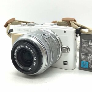 カメラ Olympus PEN Lite E-PL5 / M.ZUIKO DIGITAL 14-42mm F3.5-5.6 II R MSC ミラーレス一眼レフ セット品 現状品 [1621HJ]